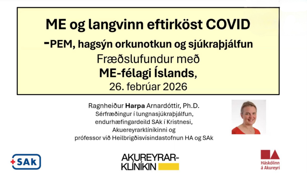 Fyrirlestur Ragnheiður sjúkraþjálfari