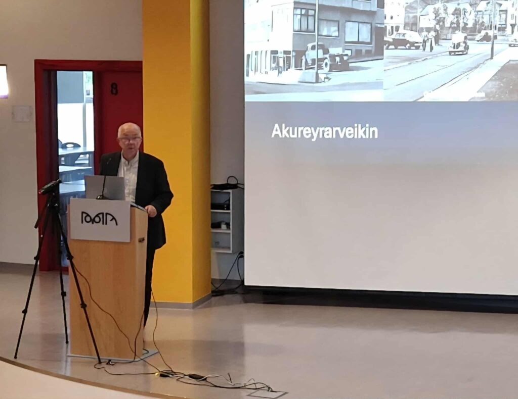 Útgáfuhóf bókarinnar Akureyrarveikin