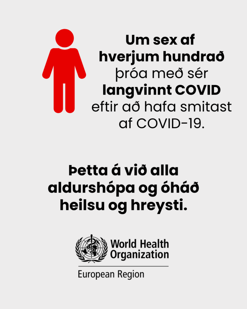 Mýtur um langvinnt Covid