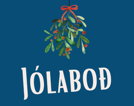 Jólaboð Jólaboð skreyting