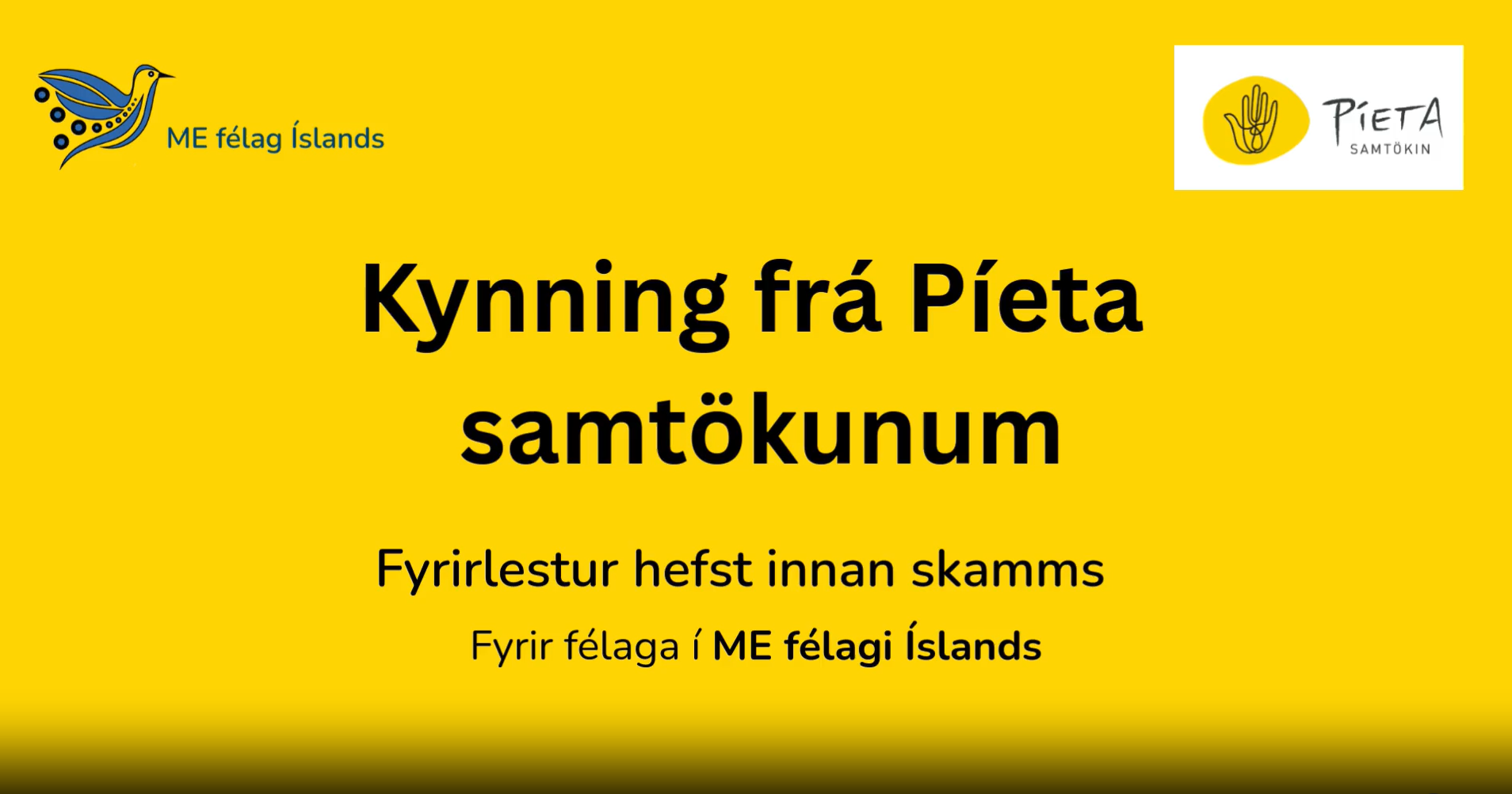 Kynning frá Píeta samtökunum