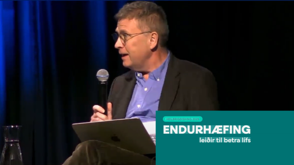 Friðbjörn Sigurðsson í spallborði á Heilbrigðisþingi 2025
