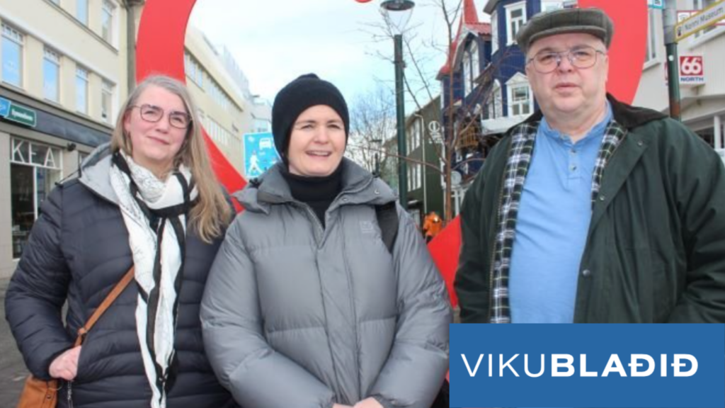 Ólöf Guðbjörnsdóttir, Harpa Gunnlaugsdóttir og Sigurður Arnarson 
