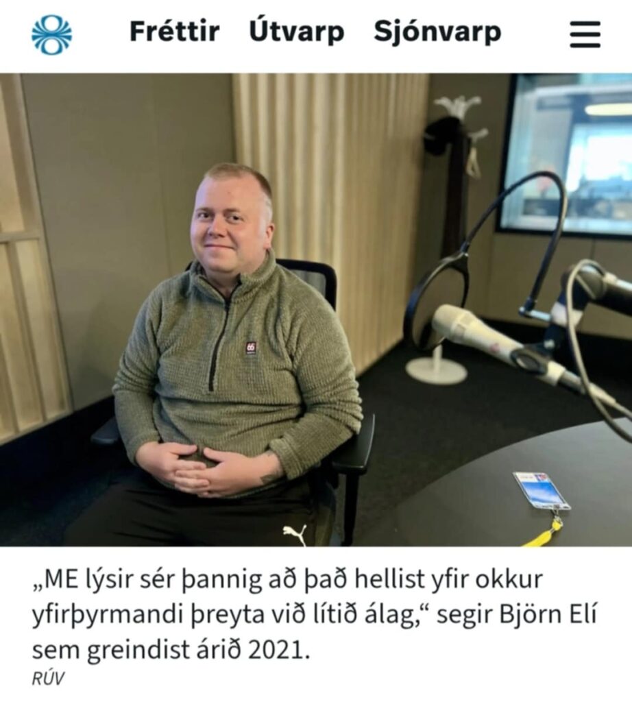 „Eins og að búa með draugum í eigin líkama“